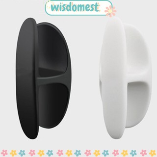 Wisdomest มือจับประตู ซิลิโคน มีกาวในตัว ตู้เย็น ลูกบิดเสริม ไม่ต้องเจาะ