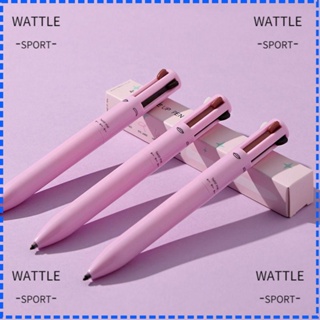 Wattle 4 In 1 เครื่องสําอาง อายไลเนอร์ เนื้อไหม กันน้ํา ติดทนนาน สําหรับผู้หญิง