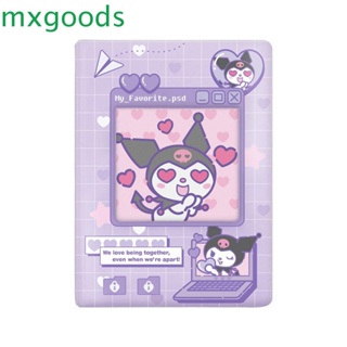 Mxgoods อัลบั้มรูปภาพ Kawaii Kuromi ขนาดมินิ 3 นิ้ว สําหรับเก็บการ์ด หนังสือ My Melody