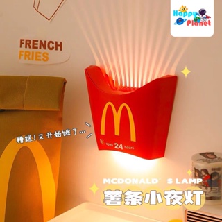 พร้อมส่ง ส่งฟรี โคมไฟกลางคืน รูป M Kee McDonalds ของขวัญวันเกิด สําหรับเพื่อน แฟนสาว