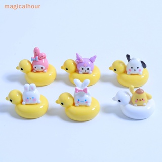 SANRIO Magicalhour^^ ใหม่ สติกเกอร์ ลายการ์ตูนเป็ดซานริโอ้ สําหรับตกแต่งตู้เย็น DIY 2 ชิ้น