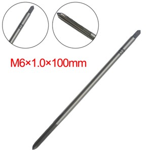 ปลั๊กต่อขยาย M6 x1.0 X100 มม. HSS RH 6 มม. x 1.0 มม.