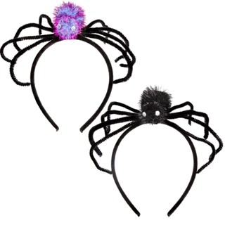 0908WSJ Amazon New Halloween Headband Spider Hair Accessories Ghost Festival Masquerade Dress up Props Long Leg Spider Headband L3I5