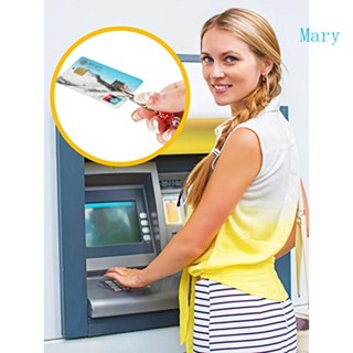 Mary พวงกุญแจดึงบัตรเติมน้ํามัน แบบไม่ต้องสัมผัส