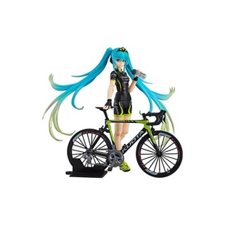 ฟิกเกอร์ Figma Racing Miku 2015 Teamukyo Cheering Ver. Abs&amp;Pvc ใช้ซ้ําได้