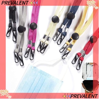 Preva สายคล้องหมวกไนล่อน กันลม อเนกประสงค์ กันหาย ถอดออกได้ 70 ซม. 10 ชิ้น