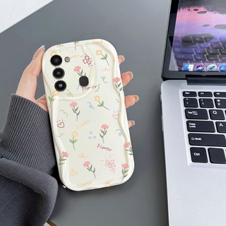 เคสโทรศัพท์มือถือแบบนิ่ม ใส กันกระแทก ลายดอกไม้จิ๋ว สําหรับ Infinix Smart 8 Tecno Spark Go 2022 Spark 8C KG5k KG5j