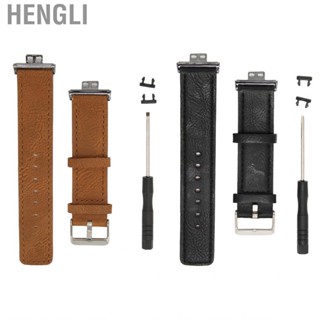 Hengli Leather Band Compatible For Watch FIT Replacement Strap NEW