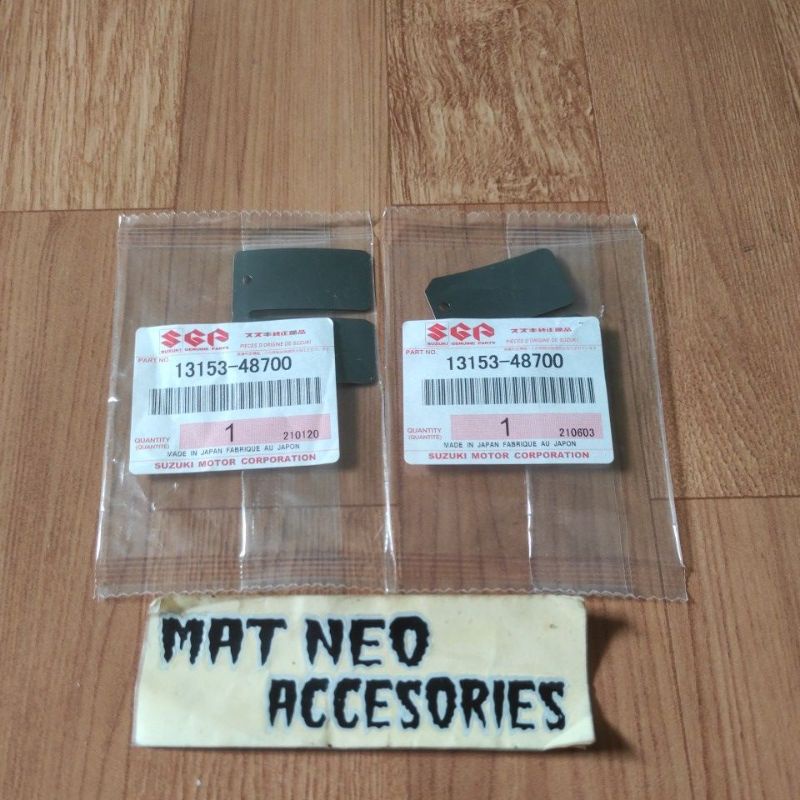 SUZUKI TS 125 MEMBRANE TONGUE 13153-48700 อะไหล่ SUZUKI ของแท้