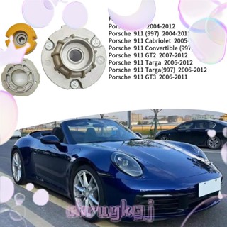 99733306101 โช๊คอัพโลหะ สีเงิน สําหรับ Porsche 911 997 GT2 GT3 Cabriolet Targa