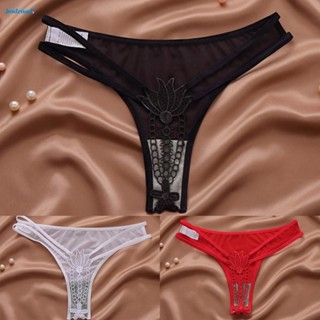 【HODRD】Panties Women Solid Intimates Temptation Transparent Female Underpants【Fashion】