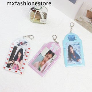 Mxfashione ซองใส่บัตร PVC บัตรรถบัส โปสการ์ดรูปภาพ ไอดอล สําหรับนักเรียน บัตรเครดิต