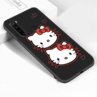 เคสโทรศัพท์ซิลิโคน TPU แบบนิ่ม ลายการ์ตูนคิตตี้ กันกระแทก สําหรับ Redmi Note 8 Pro 8T Note 7 Note 5A Prime Note5 Note 6 Note4 4x Pro