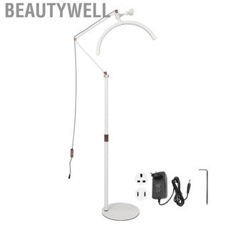 Beautywell Half Moon Floor Light  U Shaped Extendable White 20W for Manicure