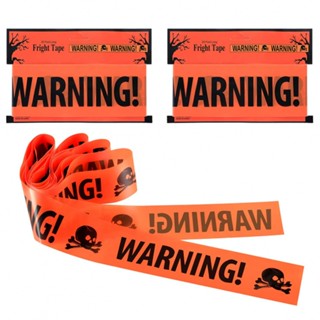 New Arrival~Halloween Caution Caution Tapes For Indoor Or Halloween Parties Perfect Prop For