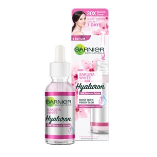 Garnier Sakura White 30x Hyaluron Booster Serum 30ml.