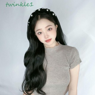 Twinkle1 วิกผมสังเคราะห์ ผ้ากํามะหยี่ ยาว ทนความร้อน คุณภาพสูง เข้ากับทุกการแต่งกาย