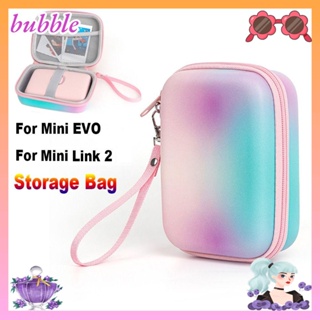 Bubble กระเป๋าเก็บกล้องดิจิทัล EVA แบบพกพา กันกระแทก สําหรับเครื่องพิมพ์ Mini EVO Link 2