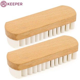 แปรงขัดพื้นทำความสะอาดระดับพรีเมียมสำหรับหนังนิ่ม Nubuck ShoesBootsBags HighQuality Multifunctional Shoe Care Tool Suede leather care ทำความสะอาดอุปกรณ์รองเท้าเครื่องมือทำความสะอาด 【keeper】