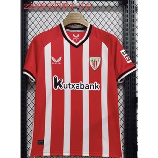 เสื้อกีฬาแขนสั้น ลายทีมชาติฟุตบอล Bilbao ทีมเหย้า S - XXL 24 ชิ้น