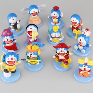 โมเดลฟิกเกอร์ Doraemon ครบรอบ 35 ปี 12 ชุด