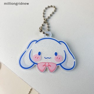 [milliongridnew] Sanrio Kawaii Melody Kuromi Pochacco พวงกุญแจอะคริลิค ลายการ์ตูนอนิเมะน่ารัก เหมาะกับผู้หญิง สําหรับห้อยโทรศัพท์มือถือ กระเป๋า