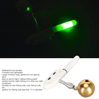 Fishi 4PCS ตกปลาเรืองแสง Sticks 4pcs Bells สูงสีเปลี่ยน LED Night Fishing Strike Alert GLOW Stick Bite ALARM