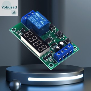 [Yobusad.th] โมดูลรีเลย์ LED 5V 12V 24V ปรับได้ สําหรับแถบไฟมอเตอร์