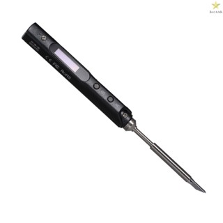 Professional 65W Electric Soldering Iron with OLED Display for Efficient Soldering - SQ-001 Digital Soldering Iron