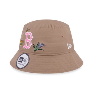 NEW ERA หมวกรุ่น BUCKET WATERCOLOR FLORAL BOSTON RED SOX KHAKI