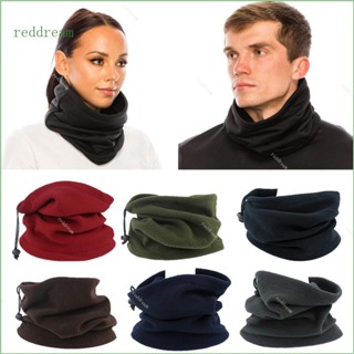 Redd Unisex เครื่องอุ่นคอ ผ้าขนแกะขั้วโลก กันลม ฤดูหนาว หน้าหนาว