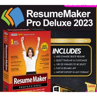 ResumeMaker Professional Deluxe 20.2.1.4098 for Windows PC 🔥 | +Video Guide | Lifetime | Full Version