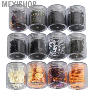 Meyishop Nail Art Sequins  Halloween Decoration for Home Female