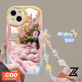 เคสโทรศัพท์มือถือ ซิลิโคน ลายดอกกุหลาบ สําหรับ Realme C53 C33 C55 C30 C35 Realme 10 4G Realme C21Y C25Y Realme C15 C25 5S 5I C2 Narzo 50A Prime Narzo N55