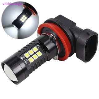 Vhdd H8 H11 หลอดไฟตัดหมอก Led 3030SMD 1200LM 6000K สําหรับรถยนต์