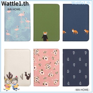 Wttle กระเป๋าสตางค์ หนัง Pu ทรงสี่เหลี่ยมผืนผ้า น้ําหนักเบา ใส่หนังสือเดินทางได้ สําหรับผู้หญิง