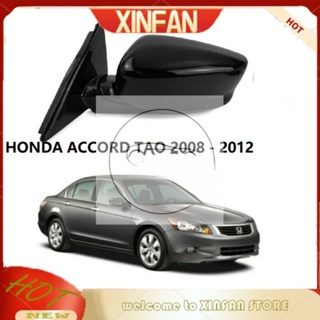 Xinfan กระจกมองข้างรถยนต์ ด้านนอก สําหรับ HONDA ACCORD 2008 2009 2010 2011 2012 2012 2013 5PINS