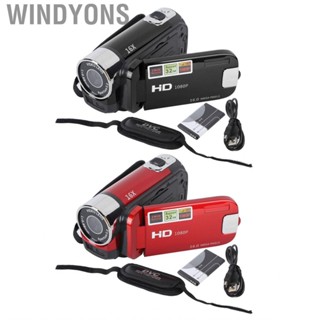 Windyons 1080P 16MP DV  2.7in TFT Screen 16x Digital Zoom Video