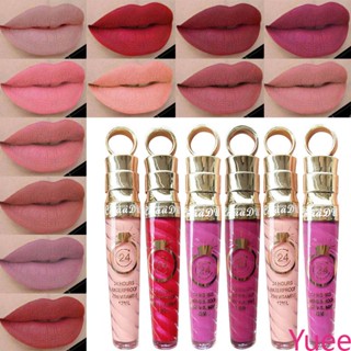 Cmaadu 20 สี Thread Tube Radish Head Matte Metal Pearl ลิปสติก yuee