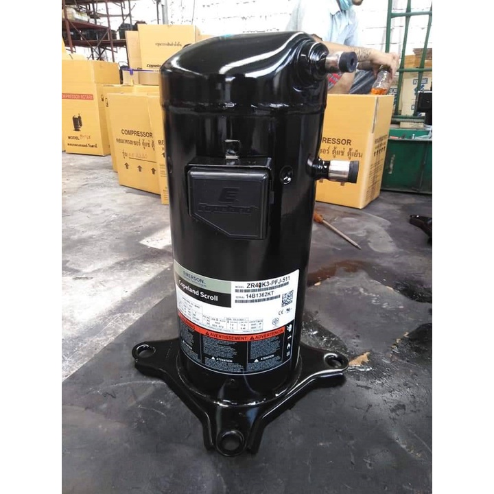 คอมมือสอง รุ่น ZR40 ไฟ 220v น้ำยา r22