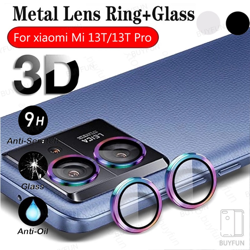 สําหรับ Xiaomi Mi 14t 13T Pro 5G Mi14t mi13t 14tPro Turbo3 Turbo4 ฝาครอบเลนส์กล้องเลนส์แก้วโลหะกล้องแหวน Protector