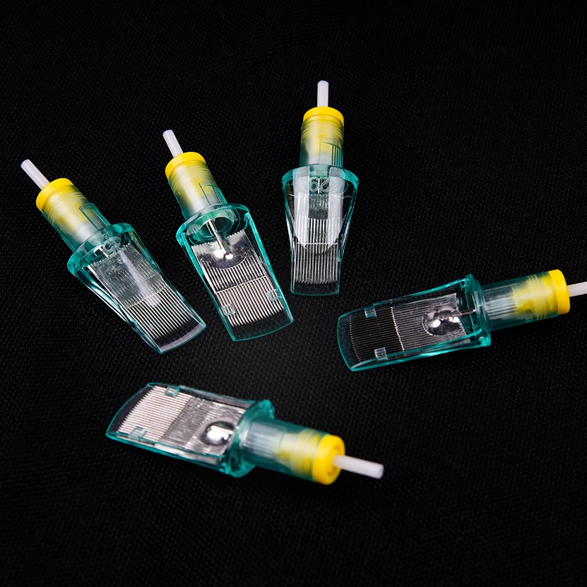 Aurora II ตลับหมึก แมกนัม ทรงโค้ง ขนาดใหญ่ สําหรับสัก 10 ชิ้น#12= 0.35 มม