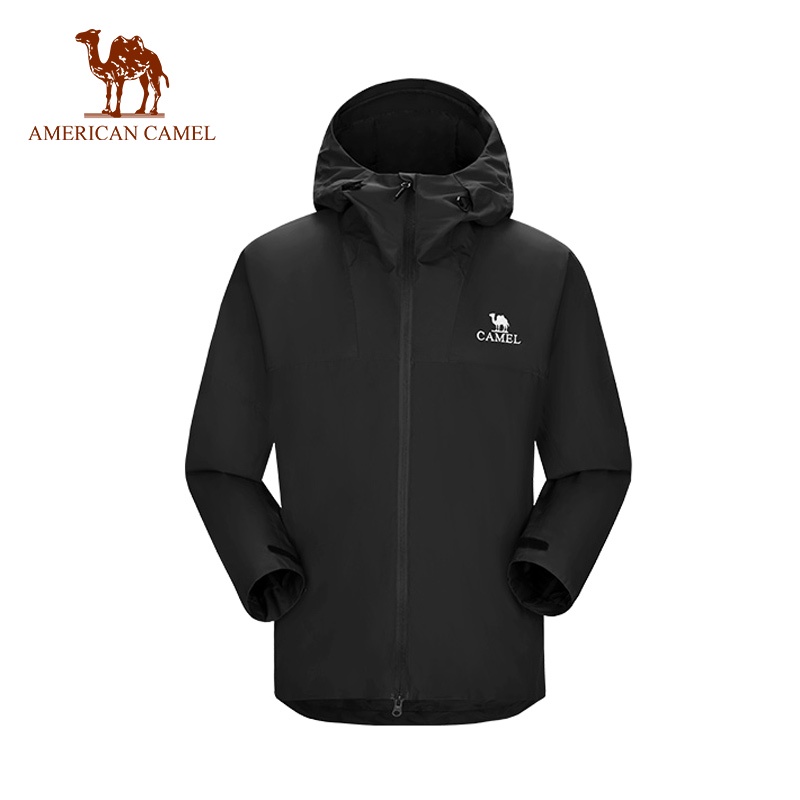 American CAMEL เสื้อแจ็กเก็ต กันลม กันน้ํา เหมาะกับใส่ขี่จักรยานกลางแจ้ง สําหรับผู้ชาย และผู้หญิง