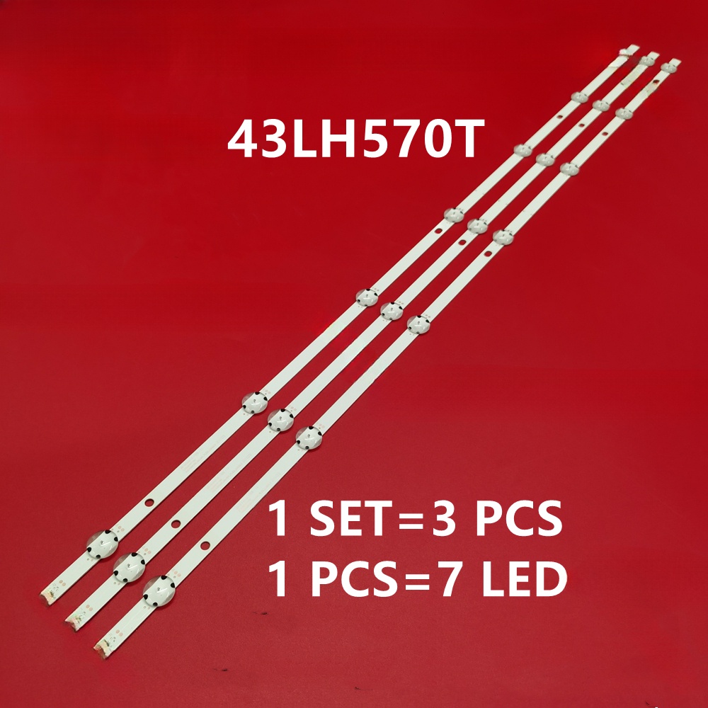 ใหม่ 43 นิ้ว LED TV backlight 43lh570t 43lh511t 43 นิ้ว 32lh511 43lh570 43lw300c 43lh590t 1 ชุด