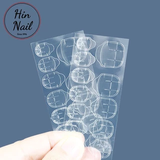 24Pcs สติกเกอร์กาวสองด้าน สำหรับติดเล็บปลอม