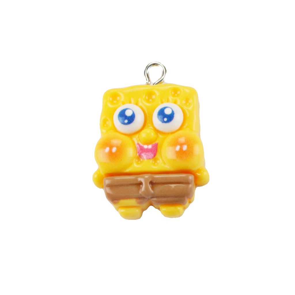 เครื่องประดับ พวงกุญแจ จี้เรซิ่น รูปการ์ตูนปู พาย ดาว ปู สีแดง ขนาดเล็ก แฮนด์เมด diy - รูปที่ 7