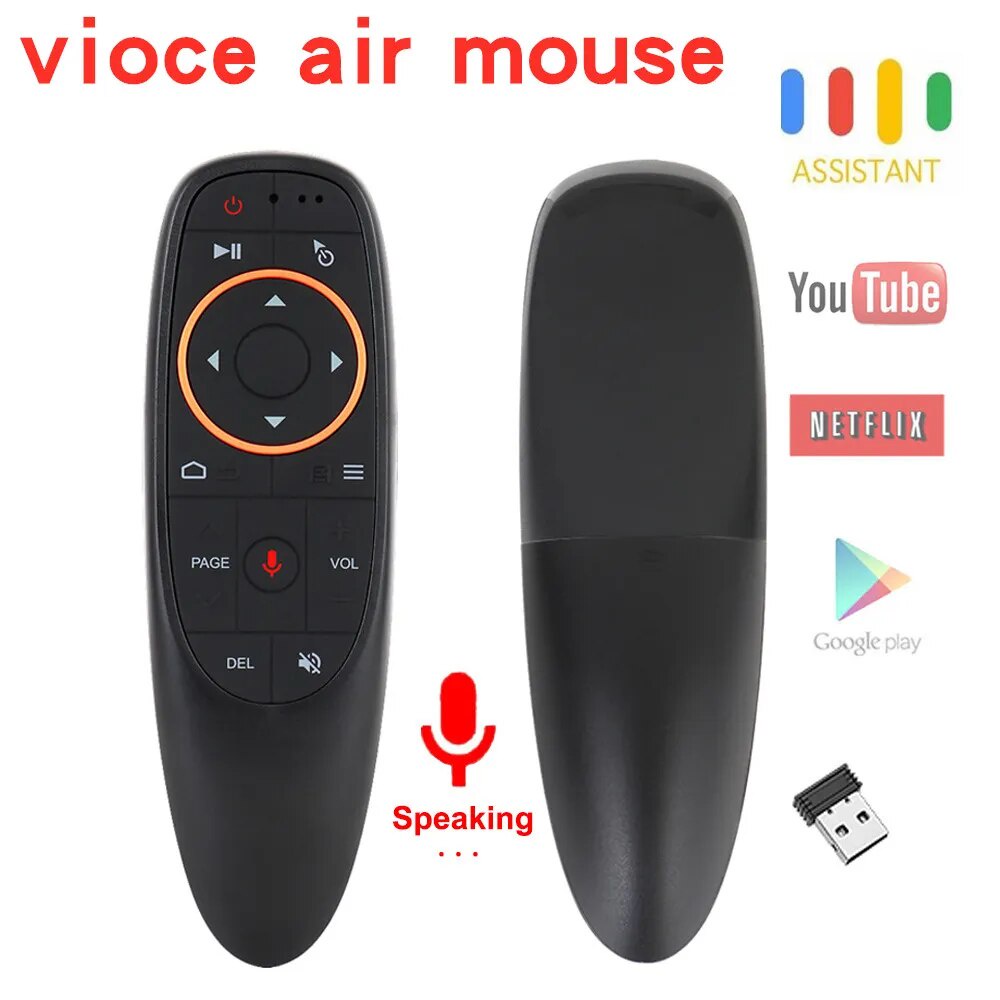 G10 G10S Pro Voice Remote Control 2.4G Wireless Air Mouse Gyroscope Controller remoto for Android TV