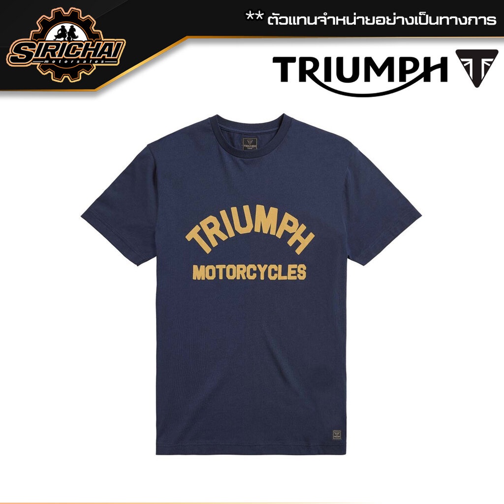 S-5XL เสื้อยืด Triumph MTSS20009 ของแท้ 100% ( แนะนำลด 1 ไซส์จากปกติ ไซส์ยุโรปคับ )