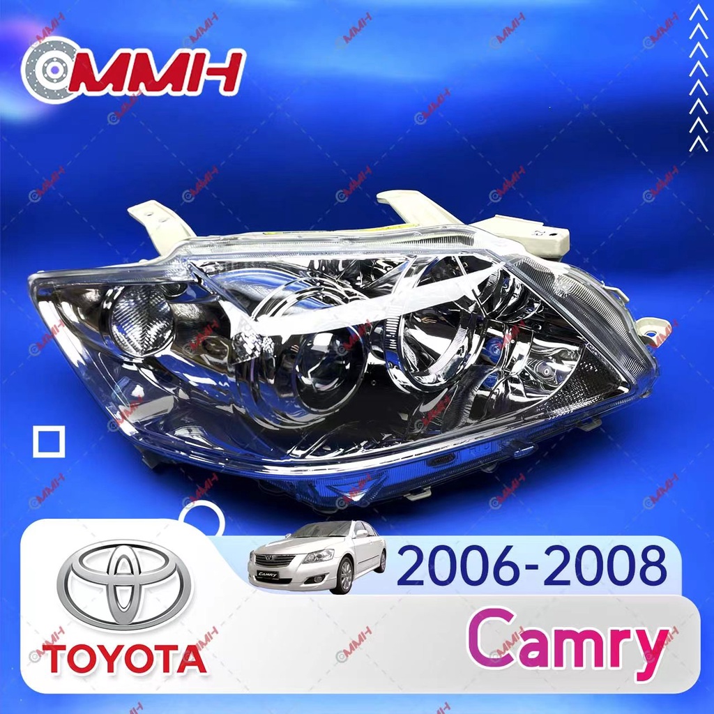 โปรเจคเตอร์ไฟหน้า สําหรับ Toyota Camry ACV40 2006-2009 ไฟหน้าสำหรับ ไฟหน้า โคมไฟหน้า ไฟหน้า​โปรเจค​เตอร์​ โคมไฟหรถยนต์ เลนส์กระจก headlamp headlight front light lens