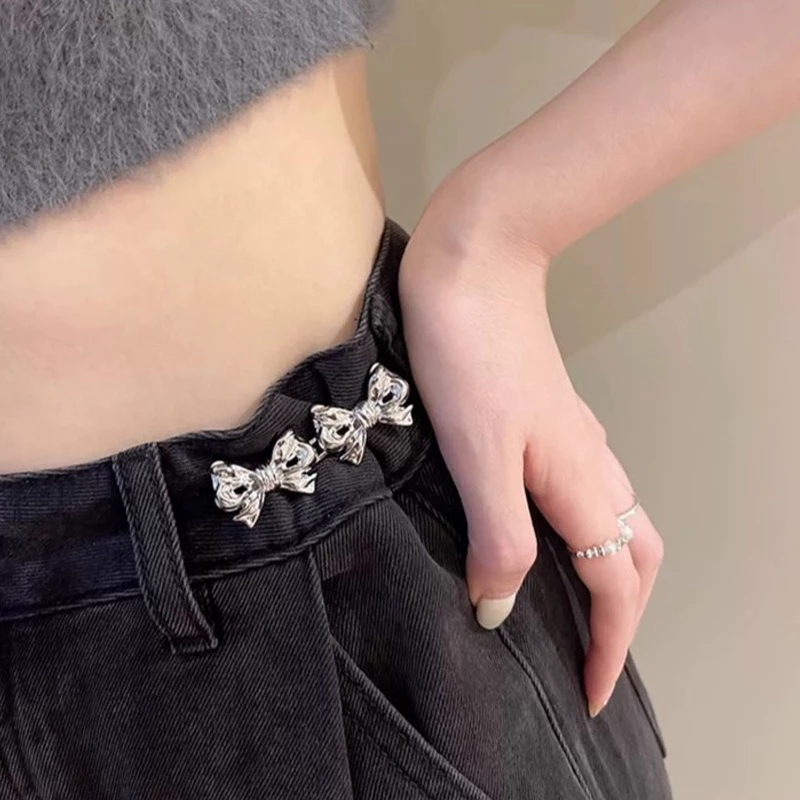 ตะขอปรับเอวลายซากุระแมวการ์ตูน ถอดได้ DIY สำหรับเย็บกางเกง thumbnail 5